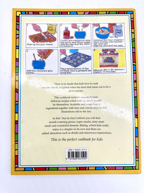 Kids’ Step-By-Step Cookbook secondhand book
