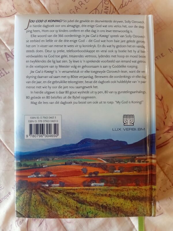 Jou God Is Koning! – Solly Ozrovech secondhand book