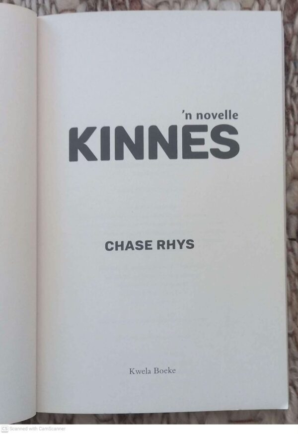 Kinnes: ‘n Novelle — Chase Rhys secondhand book