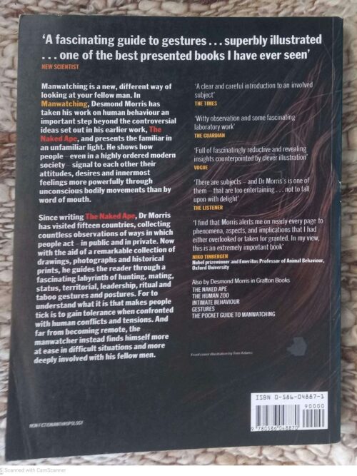 Manwatching — Desmond Morris secondhand book