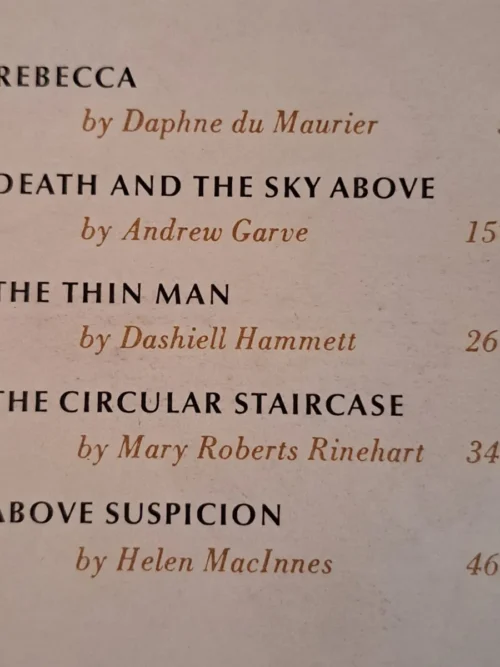 Modern Classics Of Suspense – Reader’s Digest secondhand book
