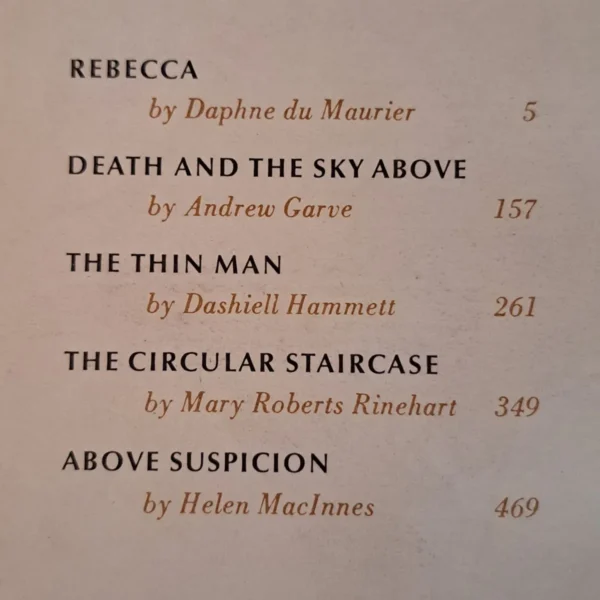 Modern Classics Of Suspense – Reader’s Digest secondhand book