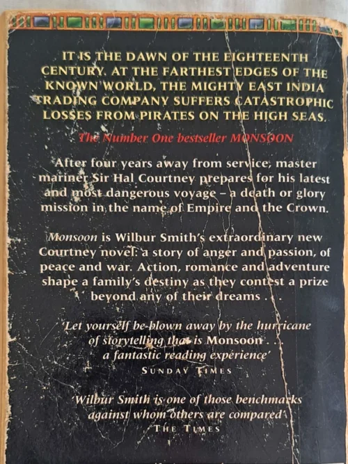 Monsoon – Wilbur Smith secondhand book