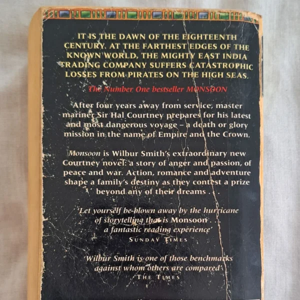 Monsoon – Wilbur Smith secondhand book