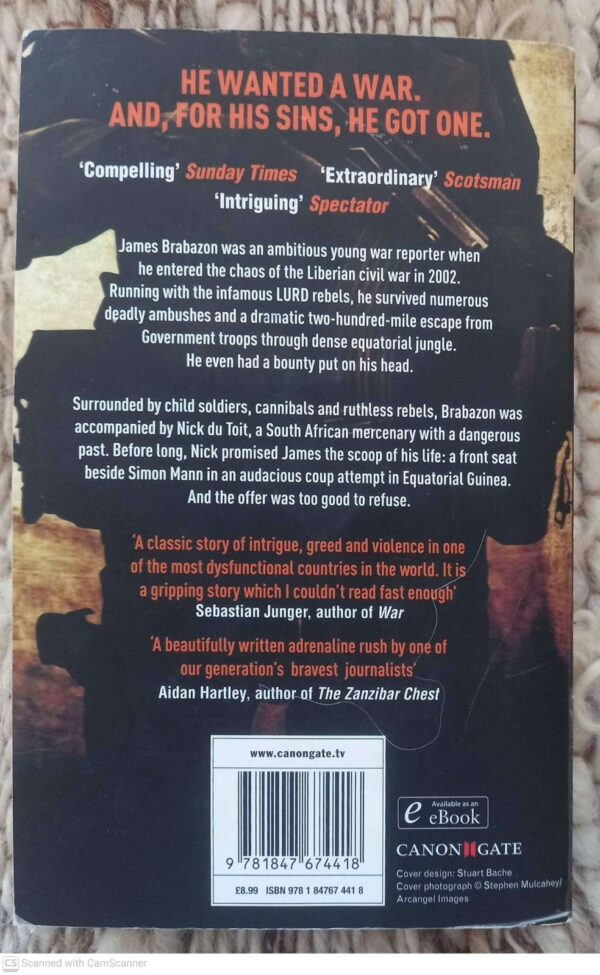 My Friend The Mercenary — James Brabazon secondhand book