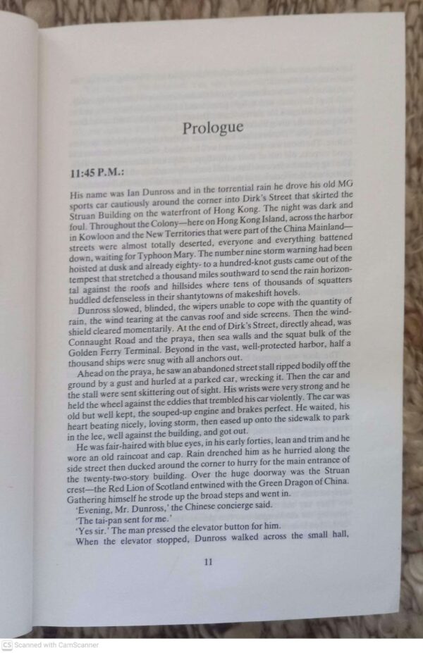 Noble House — James Clavell secondhand book