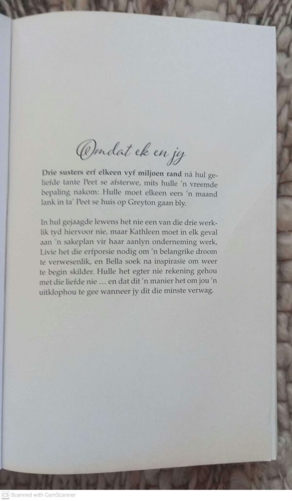 Omdat Ek En Jy Omnibus — Elsa Winckler secondhand book