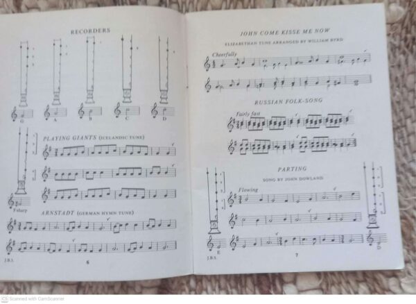 The Oxford School Music Books: Junior Book 3 — Roger Fiske, Jack P. B. Dobbs secondhand book