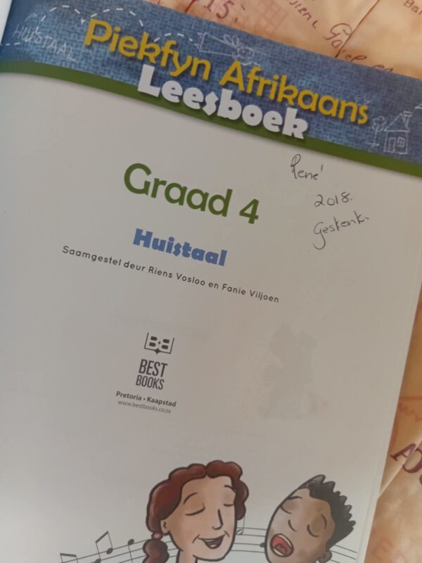 Piekfyn Afrikaans Graad 4 Huistaal Leesboek – Riens Vosloo, Fanie Viljoen secondhand book
