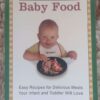 Simply Natural Baby Food — Cathe Olson secondhand book
