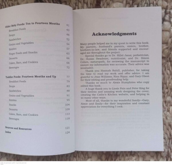 Simply Natural Baby Food — Cathe Olson secondhand book