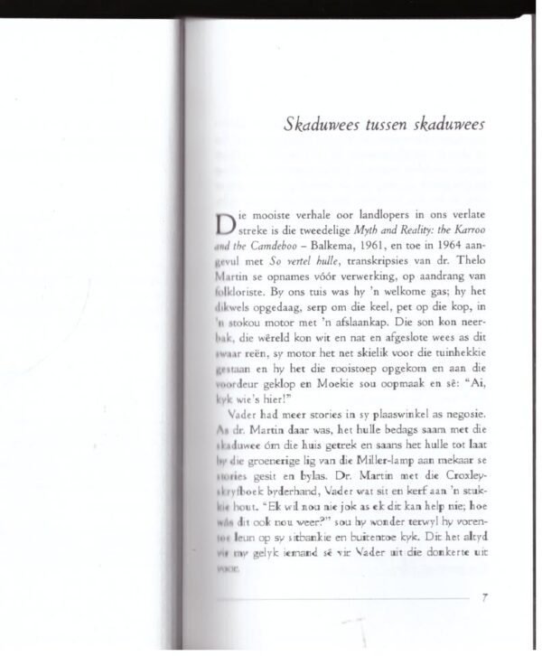 Skaduwees Tussen Skaduwees — Abraham H. De Vries secondhand book