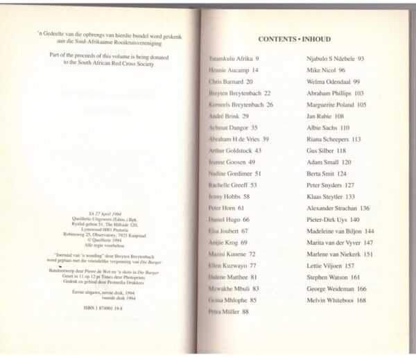 Skrywersdagboek4 SA, 27 April 1994: ‘n Skrywersdagboek — André P. Brink secondhand book