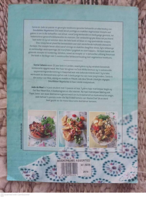 Smullekker Vegetaries — Sonia Cabana, Jade De Waal secondhand book