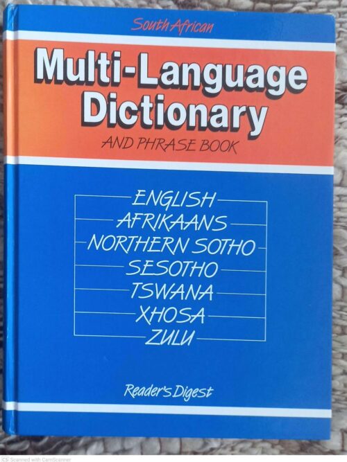 South African Multi-Language Dictionary And Phrase Book secondhand book