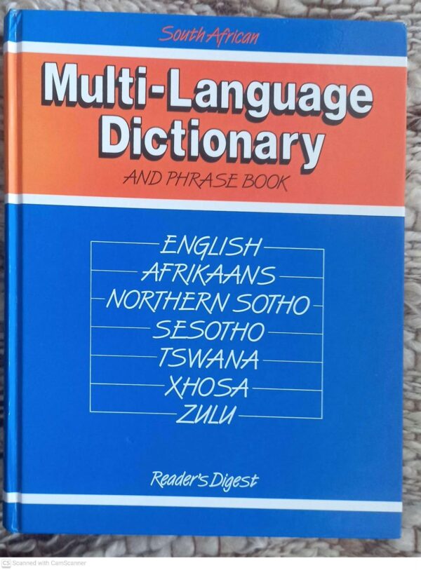 South African Multi-Language Dictionary And Phrase Book secondhand book