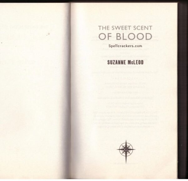 The Sweet Scent Of Blood — Suzanne McLeod secondhand book