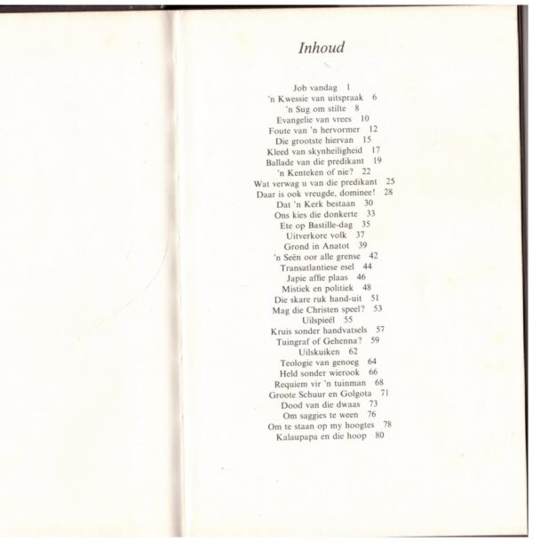 Teen Winter En Ontnugtering — I.L. De Villiers secondhand book