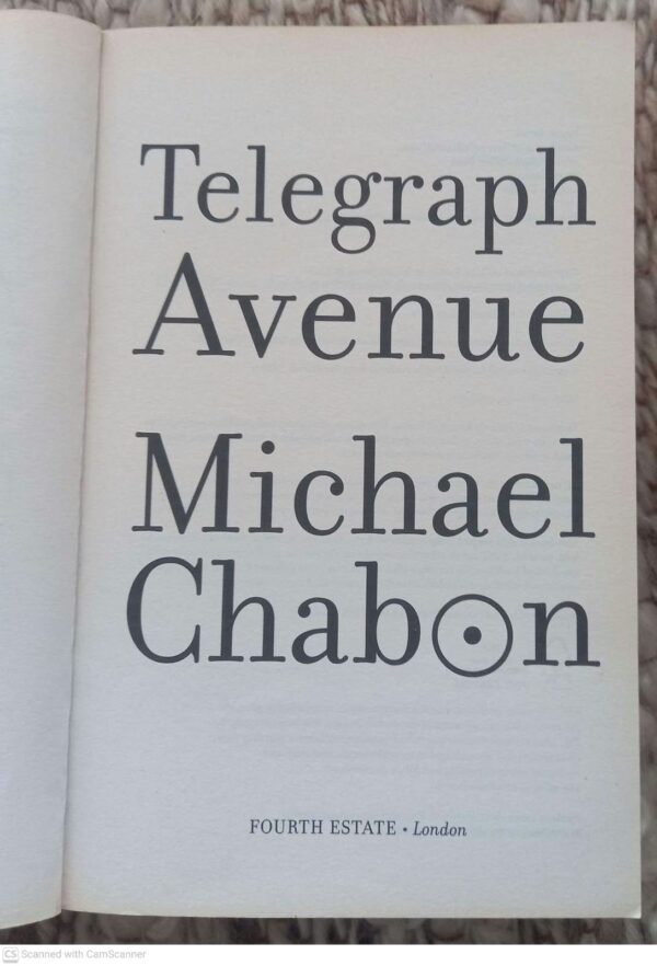 Telegraph Avenue — Michael Chabon secondhand book