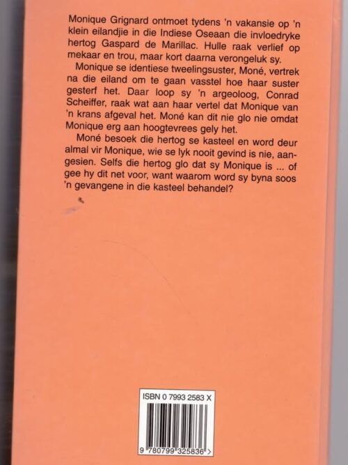 Terugkoms Van Die Hertogin – Frieda De Villiers secondhand book