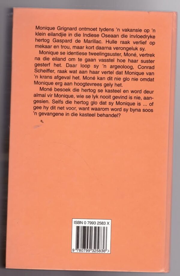 Terugkoms Van Die Hertogin – Frieda De Villiers secondhand book