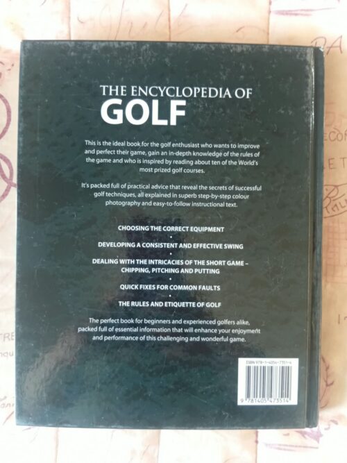 The Encyclopedia Of Golf – Chris Meadows secondhand book