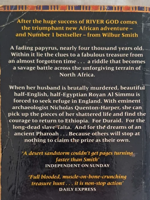 The Seventh Scroll – Wilbur Smith secondhand book