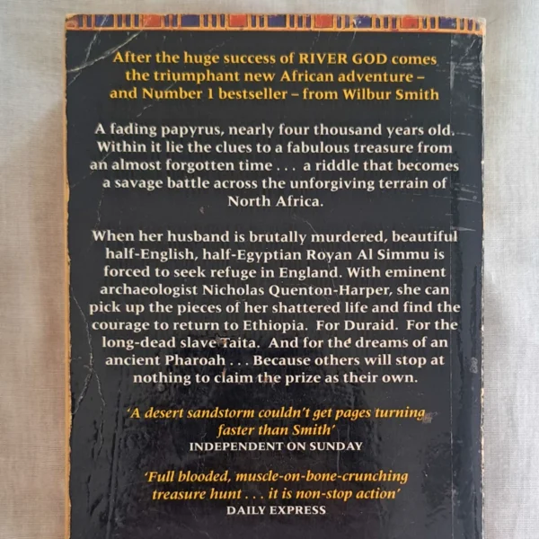 The Seventh Scroll – Wilbur Smith secondhand book