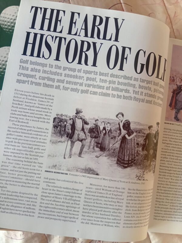 The Ultimate Encyclopedia Of Golf - Ted Barrett, Michael Hobbs (2) The Ultimate Encyclopedia Of Golf – Ted Barrett, Michael Hobbs secondhand book