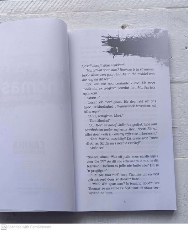 Thomas@nagmerrie.net — Carina Diedericks-Hugo secondhand book