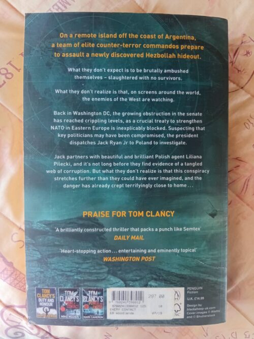 Tom Clancy’s Enemy Contact – Mike Maden secondhand book