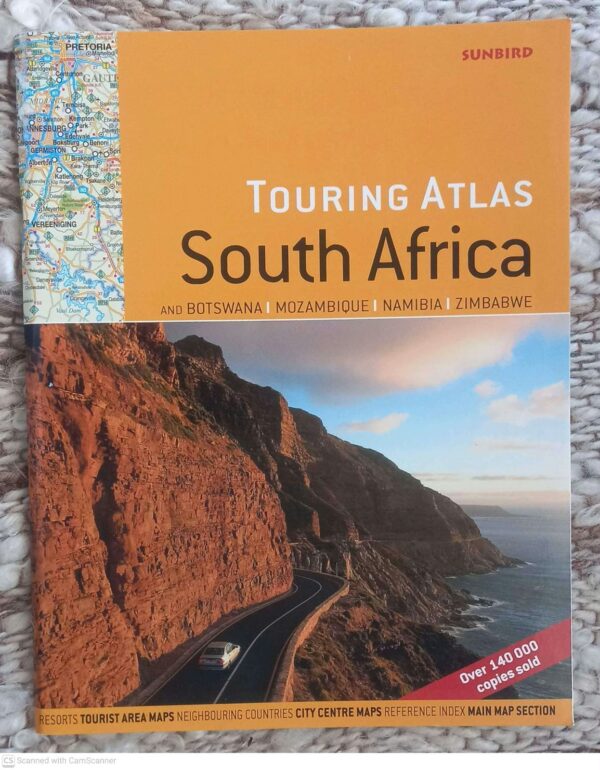 Touring Atlas South Africa And Botswana, Mozambique, Namibia, Zimbabwe secondhand book