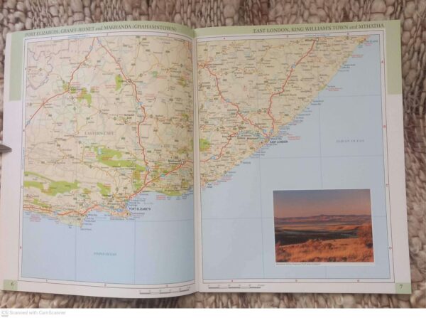 Touring Atlas South Africa And Botswana, Mozambique, Namibia, Zimbabwe secondhand book