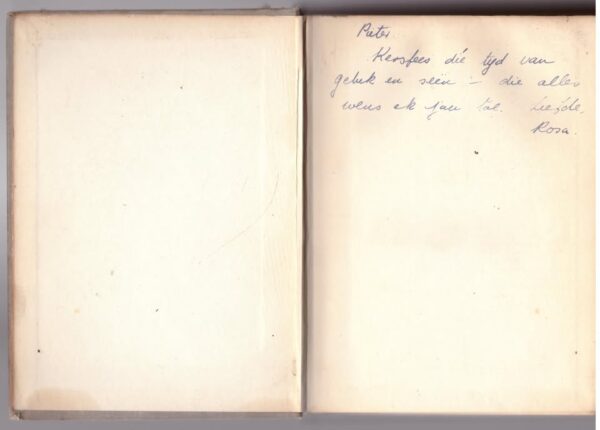 Die Wolkemaker — W. A. De Klerk secondhand book