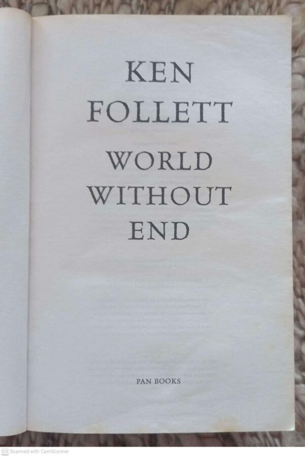 World Without End — Ken Follett secondhand book
