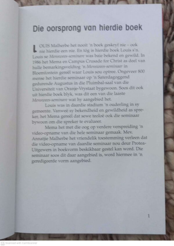 Yes! Vir Jesus — Louis Malherbe secondhand book