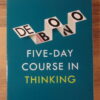 Five Day Course In Thinking – Edward De Bono secondhand book