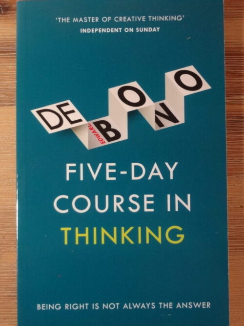 Five Day Course In Thinking – Edward De Bono secondhand book