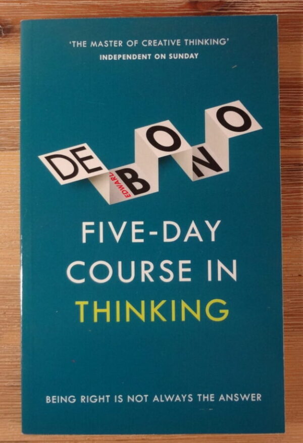 Five Day Course In Thinking – Edward De Bono secondhand book
