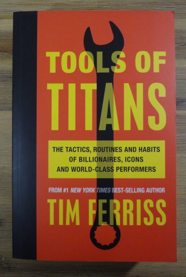 Tools Of Titans – Timothy Ferriss secondhand book