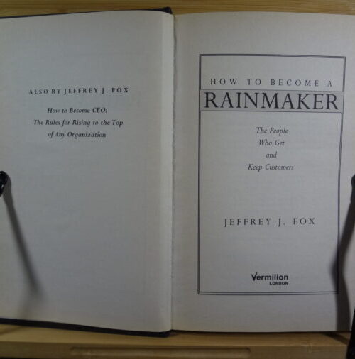 How To Become A Rainmaker – Jeffrey Fox secondhand book
