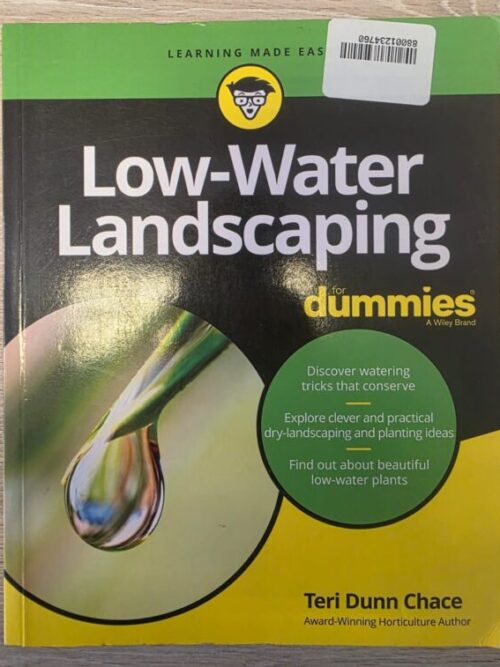 Low-Water Landscaping For Dummies — Teri Dunn Chace secondhand book