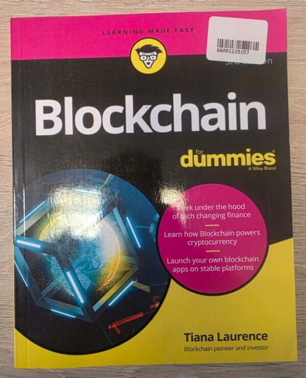 Blockchain For Dummies — Tiana Laurence secondhand book