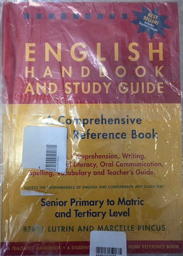 The English Handbook And Study Guide — Beryl Lutrin, Marcelle Pincus secondhand book
