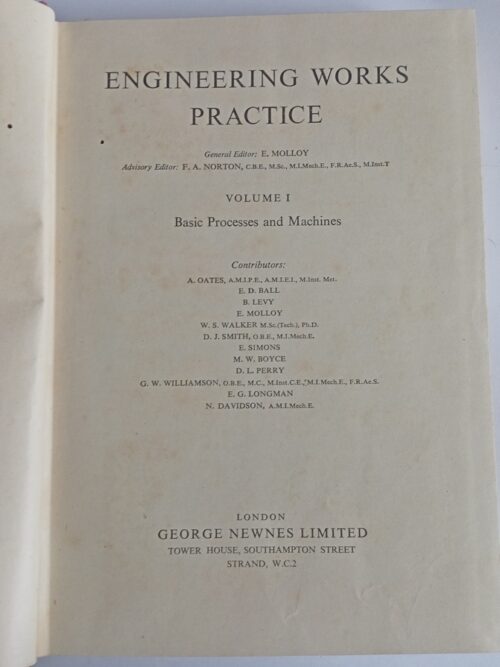 Engineering Works Practice Volume 1–4 secondhand book