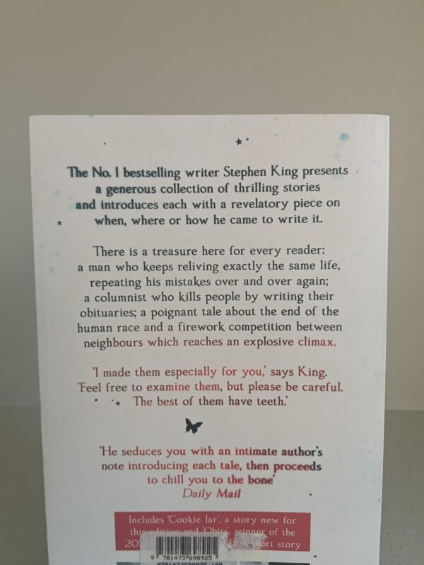 The Bazaar Of Bad Dreams – Stephen King secondhand book