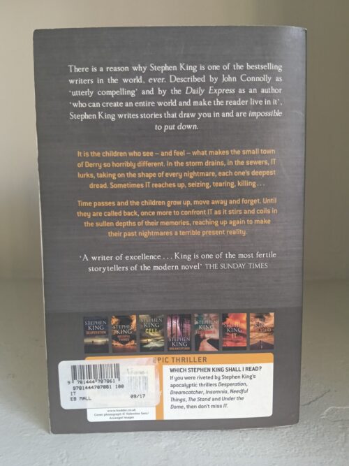 IT – Stephen King secondhand book