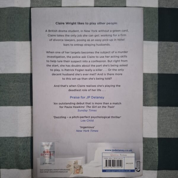 Believe Me – JP Delaney secondhand book