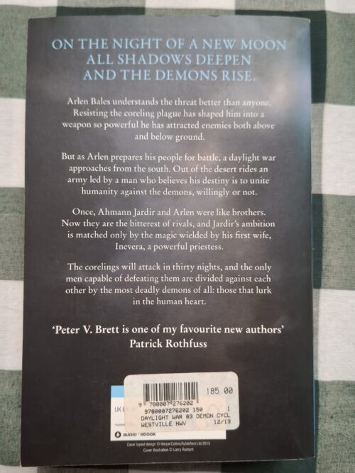 The Daylight War – Peter V. Brett secondhand book