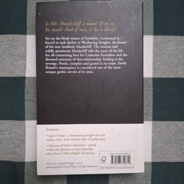 Wuthering Heights – Emily Bronte secondhand book